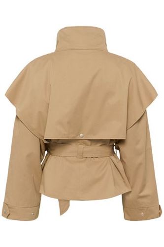 Kavajer/Ytterplagg - KBDana short trench jacket – Chinchilla